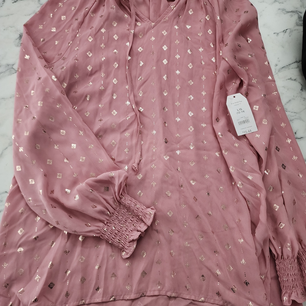 Elegant Pink Women's Top
